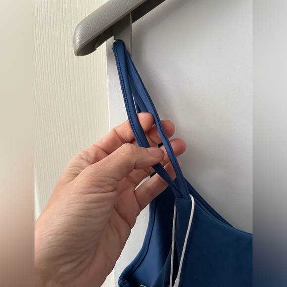 Halara SoftlyZero™ Plush Double Straps Active Dress size medium blue - Picture 6 of 10